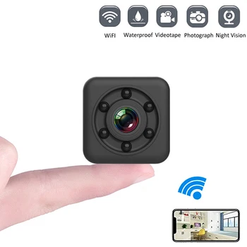 IP Kamera HD WIFI Mini Kameras Video Sensors, Nakts Redzamības drošības Videokameras Mikro noteikšanas Kameras DVR Kustības web Cam