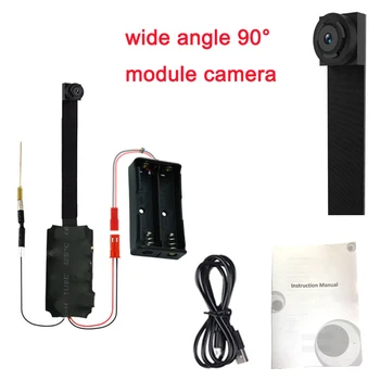 IP WIFI Kamera HD (4K Mini WIFI Elastīgu Kameras IP Tīkla Webcame Video Audio Diktofonu, Kustības detektors, video Kameru P2P Cam Micro
