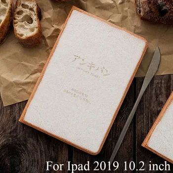 Ipad201910.2inch Atmiņas Grauzdiņš modelis Pu Flip case For Ipad 2019 10.2 collu segtu Dzeltenās lentes