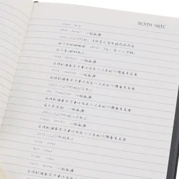 Ir 2021. Jaunu Iegūstama Death Note Grāmatiņa Skolas Lielu Anime Tēmu Rakstīt Vēstnesis