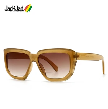 JackJad 2020. gadam, Modes Vintage Square Style Slīpumu, Saulesbrilles Sieviešu ins Populāro Zīmolu Dizains, Saules Brilles Oculos De Sol 400931