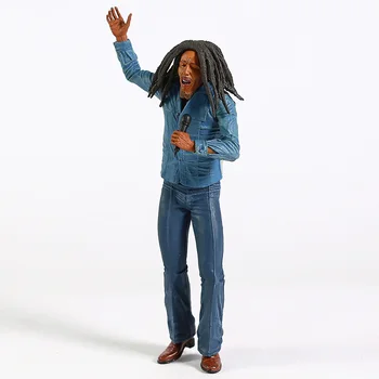 Jamaikas Regeja Dziedātājs Bob Marley PVC Attēls Modelis Ventilatora Kolekcijas Rotaļlietas
