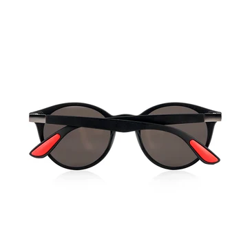 Jaunas polarizētās dāmas brilles UV400 apaļā rāmja modes vīriešu saulesbrilles classic zīmola dizaina sporta braukšanas saulesbrilles