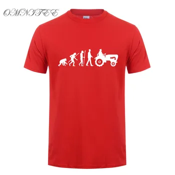 Jaunas Vasaras Modes Attīstība Traktora T Krekls Vīriešiem ar Īsām Piedurknēm Kokvilnas Dzimis, Lai Saimniecību T-krekls Topi Camisetas Lauksaimnieks T OT-801