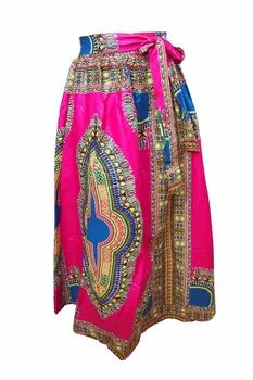 Jauno Āfrikas super VASKS, auduma Svārki sievietēm, Plus Lieluma Dashiki Tradicionālo Apģērbu Bumbu Kleita Gadījuma LQ1814