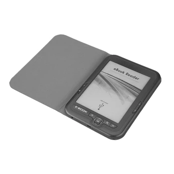 JAUNS-6 Collu 4GB Ebook Lasītājs E-Tintes Capacitive E Grāmatu Gaismas Eink Ekrāna, E-Grāmatu, E-Tintes E-Lasītājs, MP3, ar Lietu, WMA PDF HTML