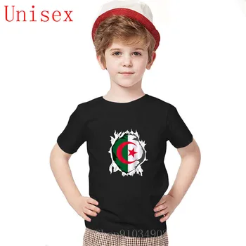 Jauns Dizains Alžīrija Karogu vasaras zēnu t krekli pasūtījuma gadījuma t krekls Augstas Kvalitātes camisetas mujer Ērti Visiem Kokvilnas t-veida