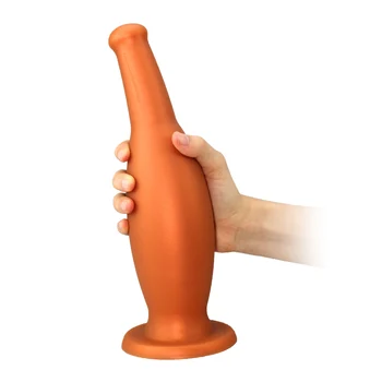 Jaunu anālās seksa rotaļlietas, prostatas masāža big butt plug masturbator vīriešiem un sievietēm, mīksta šķidruma silikona anālais plug pieaugušo seksa rotaļlieta
