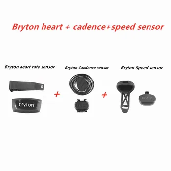 JAUNU Bryton Smart Sirds ritma Monitors VAI Ritms combo Sensors Bryton 310 330 530 Garmin 200 520 820 iGPSPORT Bike Mount