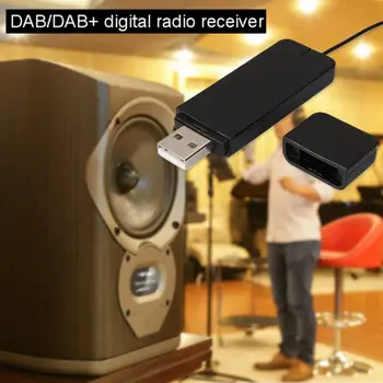Jaunu DAB Digitālais Radio Uztvērējs ar Antenu Bluetooth Skaļruni, Mājas Stereo TV ar USB Lasīt Diska Funkciju Piederumi