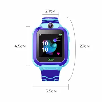 Jaunu Q12 Smart Skatīties Ūdensizturīgs GPS Meklētāja atrašanās vietas Anti Zaudēja SmartWatches Bērniem, Baby Watch Phone, IOS, Android vai Bērniem, Rotaļlietas, Dāvanu