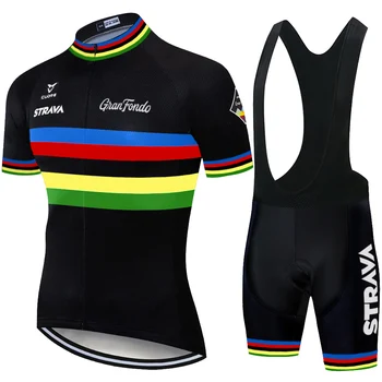 Jaunu STRAVA riteņbraukšana jersey 2020. gada Vasaras Kalnu Velosipēds Apģērbu Pro Velosipēdu Velosipēdu Jersey Sporta Tērps, ropa de hombre 2020
