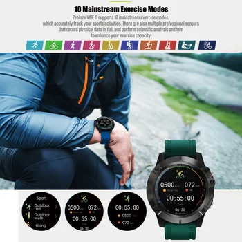Jaunu Zeblaze Vibe 6 Pilna Pieskarieties Krāsu Ekrānam Smart Skatīties Sieviešu Vīriešu Sporta Sirds Ritma Monitors Bluetooth Ūdensizturīgs Smartwatch 2020