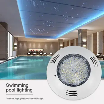 Jaunums! LED baseins gaismas sienas lampas krāsains tālvadības pulti, ABS 18w zemūdens zemūdens gaismas zvejas kāzu svinības lampas