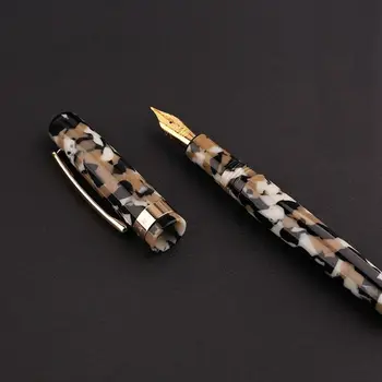 Jaunā Strūklaka Pildspalvu vācu Moonman M300 Akrila Sveķu Nib 0.5 mm Tintes Pildspalvas Gadījumā Classic Strūklaka-Pildspalvu Skolai, Biroja preces, Dāvanu Karstā