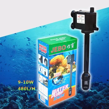 Jebo R362M Akvārija Zivju Tvertnes Filtrēšanas Sistēmas Zemūdens Ūdens Filtrs 480L/H 10W