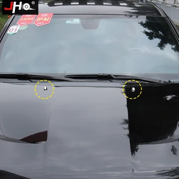 JHO ABS Oglekļa Automašīnu Vējstiklu Mazgāšanas Sprauslas Vāciņš Vāciņš Melns, Par-2019 Jeep Grand Cherokee 2017 2016 WK2 2018 Piederumu
