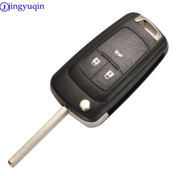 Jingyuqin Auto Tālvadības Atslēgu Tērps Chevrolet Cruze Epica Lova Camaro Impala 2/3/4 Pogas 433/315MHz Kontroles Signalizācijas Pults