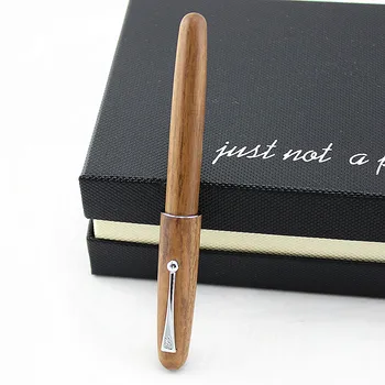 Jinhao Augstas Kvalitātes Luksus koka strūklakas pildspalvas tintes pildspalvas nib 0.5 mm caneta tinteiro Biroja Stylo strūklas Penna stilografica