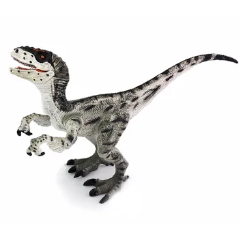 Jurassic Velociraptor Dinozauru Rīcības&Rotaļlietu Skaitļi Dzīvnieku Kolekciju Modelis Apguves Un Izglītības Bērniem Dzimšanas Zēns Dāvanu