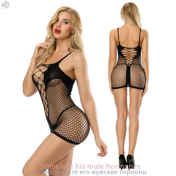 JY Fishnet Bodysuit Acs Svārki, Kostīms Pilna Ķermeņa Zeķes Sievietēm Sexy Hot Erotiska Apakšveļa Lielu Izmēru Xxxl Dzimuma Apģērbu Whores