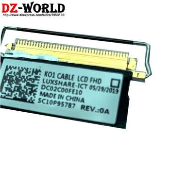 K01 EDP FHD LCD Kabelis, Lenovo Thinkpad X1 Carbon 7th Gen LVDS LED LCD Kabelis, Ekrāna Video Kabeļu Līnijas 5C10V28089 DC02C00FE10