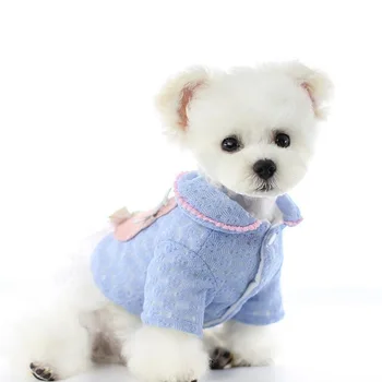 KARSTĀ Jauns Kawaii Drēbes Biexiong Bomei Rudens Ziemas Kleitu Pet Silts Plīša Suns Princešu Svārki Suņu Apģērbu Maziem Suņiem Chihuahua