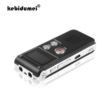 Kebidumei Mini USB Flash 8GB 3in 1 Disku Digitālā Audio Ierakstītājs Diktofons 3D Stereo MP3 Atskaņotājs Grabadora Gravador