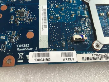 KEFU toshiba Satellite C870 L870 sērijas Klēpjdators mātesplatē DDR3 PGA989 H000041560 ar HD7670M 2GB testa labu