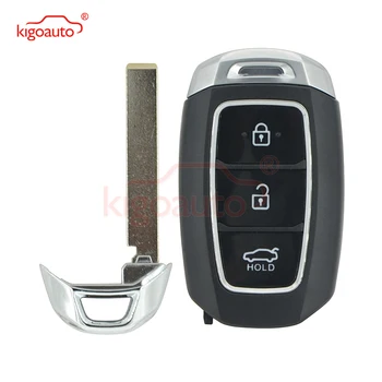 Kigoauto Smart auto atslēgu shell 3 pogu Hyundai Akcentu 2018 tālvadības atslēga vāciņu nomaiņa
