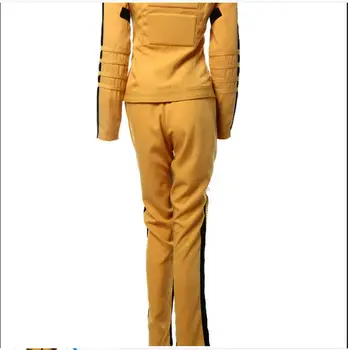 Kill Bill Līgavas Tērpu Halloween Puse Cosplay Kostīms, Uzvalks Modes Tērpiem Pieaugušām Sievietēm