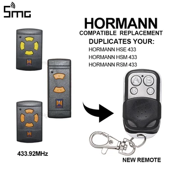 Klons HORMANN 433.92 MHz tālvadības pulti, garāžu durvis, kopēt HSE2 HSE4 HSM2 HSM4 removable storage manager-rsm fiksēto kodu kontrolieris aparāts