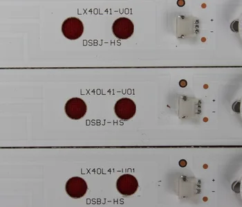 Komplekts 10 GAB 5LED(3 V) 348mm LED apgaismojums sloksnes, lai 40A3 LX40L41-V01