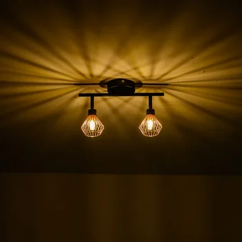 Korekcijas Griestu lampas ar Radošo Būrī 2/3 Veidus, Grozāma LED Griestu Lampas Guļamistabas, Virtuves, Mājas Apgaismojums Apdare