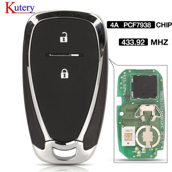 Kutery Smart Remote Auto Atslēgu 315MHz ID46 par Chevrolet JM Trax Tracker 433.92 Mhz 4A Keless par Orlando O-E-M