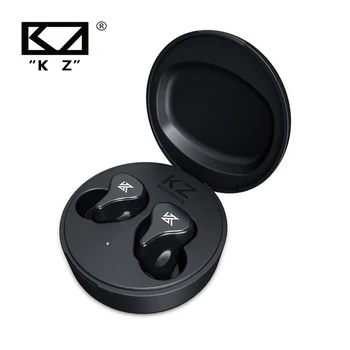 KZ Z1 Pro TWS Taisnība Bezvadu Bluetooth 5.2 Austiņas Spēle Earbuds Touch Control Trokšņa Slāpēšanas Sporta Austiņas