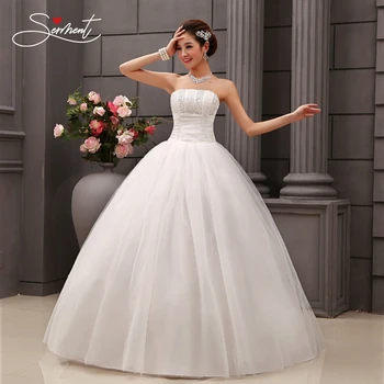 Kāzu kleitu līgava izkraušanas baltais sapnis liela izmēra caurules top kāzu kleitas