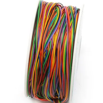LABI Līnija 8 Krāsas Ietinamo Vadu 30AWG Kabeļu PCB, kas Peld Jumper Wire Elektrisko Vadu Laptop Pamatplates PCB Lodalva