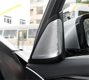 Lapetus Pīlārs Trijstūris Stereo Skaļruņu Audio Apdare Vāciņš Melns, der BMW 5 Sērijas G30 530i 2017. - 2021. gadam Nerūsējošā Tērauda