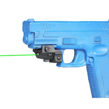 Laserspeed Piliens kuģniecības 9mm zaļa lāzera redzes uzlādējams subcompact lāzera rādāmkociņš mira lāzera lāzera redzes pistola