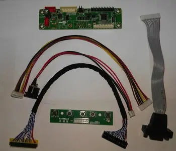 LCD Kontrolieris Valdes DIY Komplekts Komplekts (MT561-MD)Vadītāja LVDS Inverter - Pagrieziet LCD Pārraudzīt, Izmantojot Kabeļus