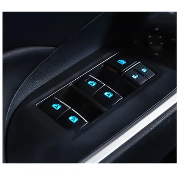 LED Apgaismota Elektriski Logu Slēdzis Toyota RAV4 RAV 4 Corolla LEVIN Wildlander 2019 2020 Apgaismojums Kreiso Braukšanas Jaunināt