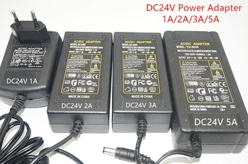 LED Barošanas Adapteri DC5V / DC12V / DC24V 1.A 2.A 3.A, 5.A 7.A, 8.A, 10.A, Lai 5V, 12V 24V led sloksnes, apgaismes lampas led power plug vadītāja
