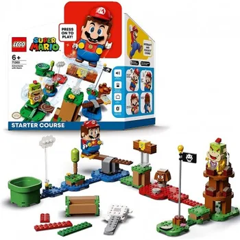 LEGO Super Mario-sākotnējais Iepakojums: Piedzīvojumi Mario, rotaļu un radošo dāvanu bērniem
