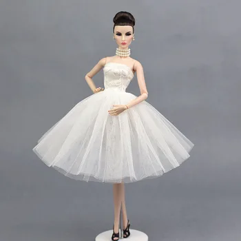 Lelle Un Piederumi Gudrs Dejas Baleta Kostīmu Kleita Barbie Lelle Mežģīņu Svārki Kleita Drēbes Par Barbie Lelle Meitenes Dāvanu