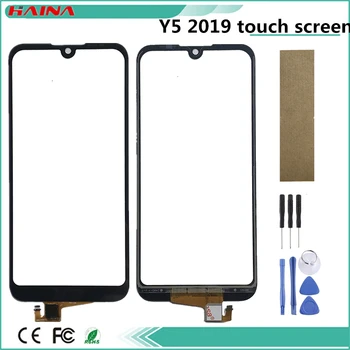 Lentes skārienjūtīgu Sensoru, Lai Huawei Y5 2019 Godu 8S AMN-LX9 AMN-LX1 AMN-LX2 AMN-LX3 Touch Screen Digitizer Touchscreen Stikla