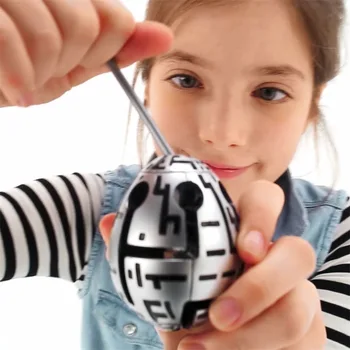 Lieldienu Olas Bērni Puzzle Bumbiņas Burvju 3d Blind Lodziņā tautas rotaļlietu Labirints Radošās Izglītības Karstā Spēles Rotaļlietas Bērniem