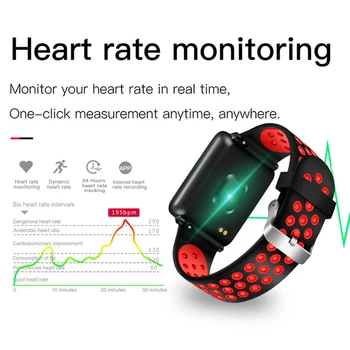 LIGE 2019 Jauni Vīrieši Sievietes Smart Sporta Skatīties Fitnesa Tracker Pedometrs asinsspiediens, Sirdsdarbības Asins oksi Monitors Smart Joslā+Kaste