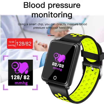 LIGE 2019 Jauni Vīrieši Sievietes Smart Sporta Skatīties Fitnesa Tracker Pedometrs asinsspiediens, Sirdsdarbības Asins oksi Monitors Smart Joslā+Kaste
