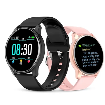 LIGE Dāmas Smart Watch Sievietēm asinsspiediens, Sirds ritma Monitors Fitnesa tracker Sporta Smart Joslā Modinātājs atgādinājums Smartwatch